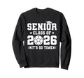 Senior Class 2026 Soccer Graduation Sweatshirt - Unique Graphic for Adults