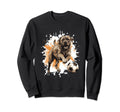 Mastiff Dog Playing Soccer Funny Sweatshirt - Aesthetic Graphic Men Women