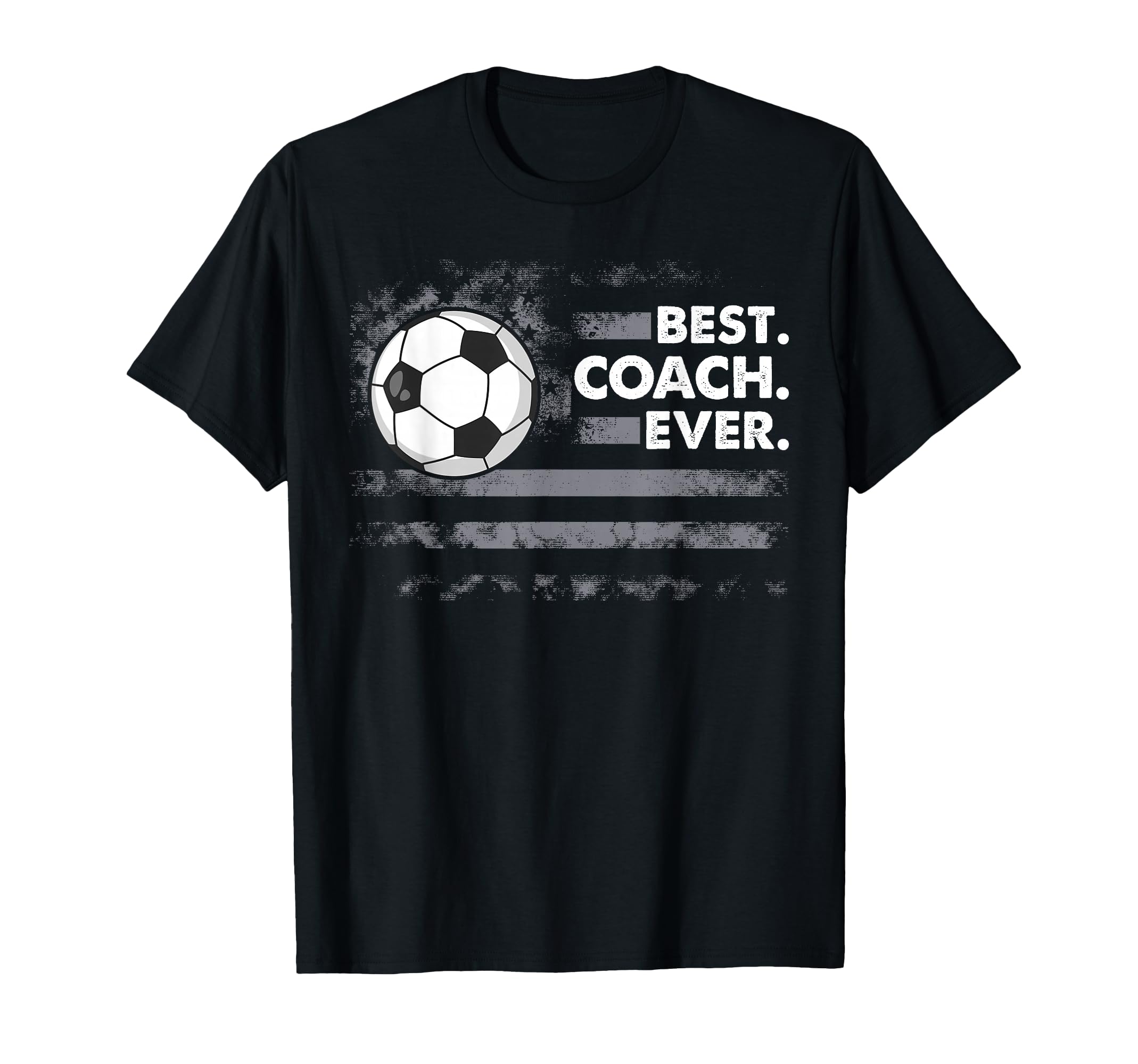 Soccer Coach Best Coach Ever Soccer T-Shirt - Unique Graphic for Adults