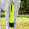 Harrison Howard Smooth Lightweight Adjustable Fastener Nylon Horse Tail Bag with Fringe