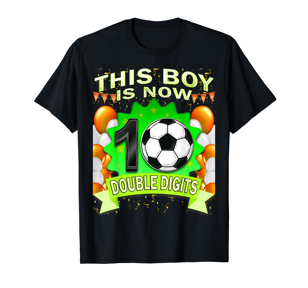 This Now 10 Double Digits Soccer 10 T-Shirt - Streetwear Style for Adults