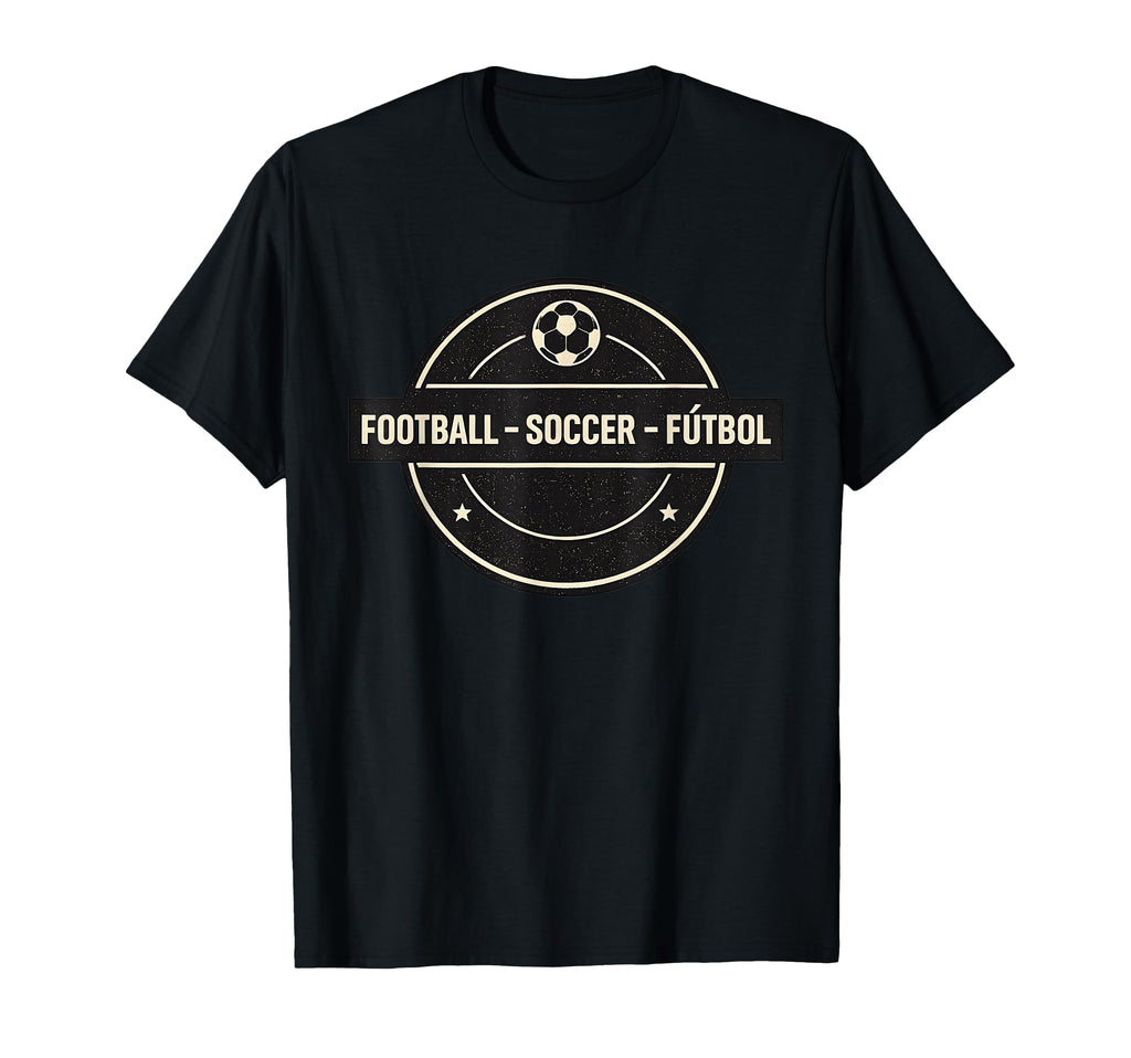 Football Soccer F Tbol Multilingual Sports T-Shirt - Trendy Graphic Unisex