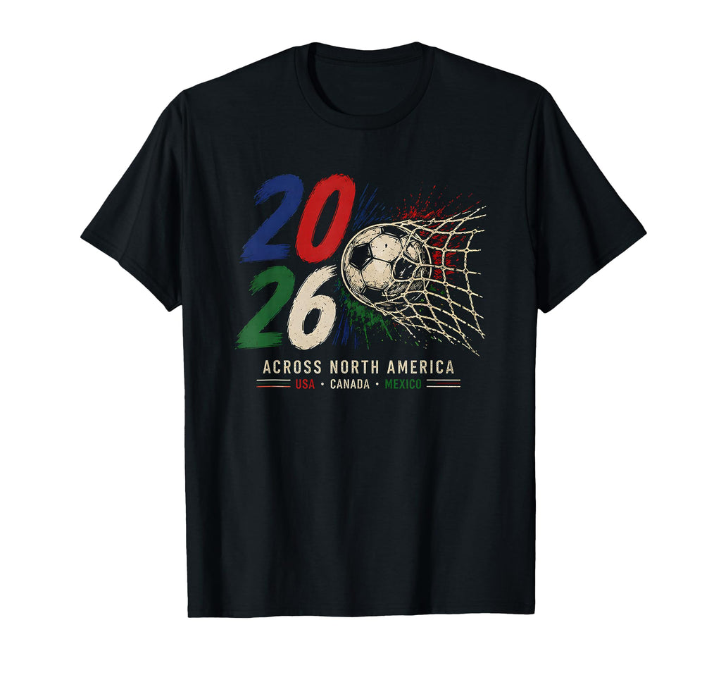 Football Fever 2026 Across Northern T-Shirt - Novelty Apparel Unisex