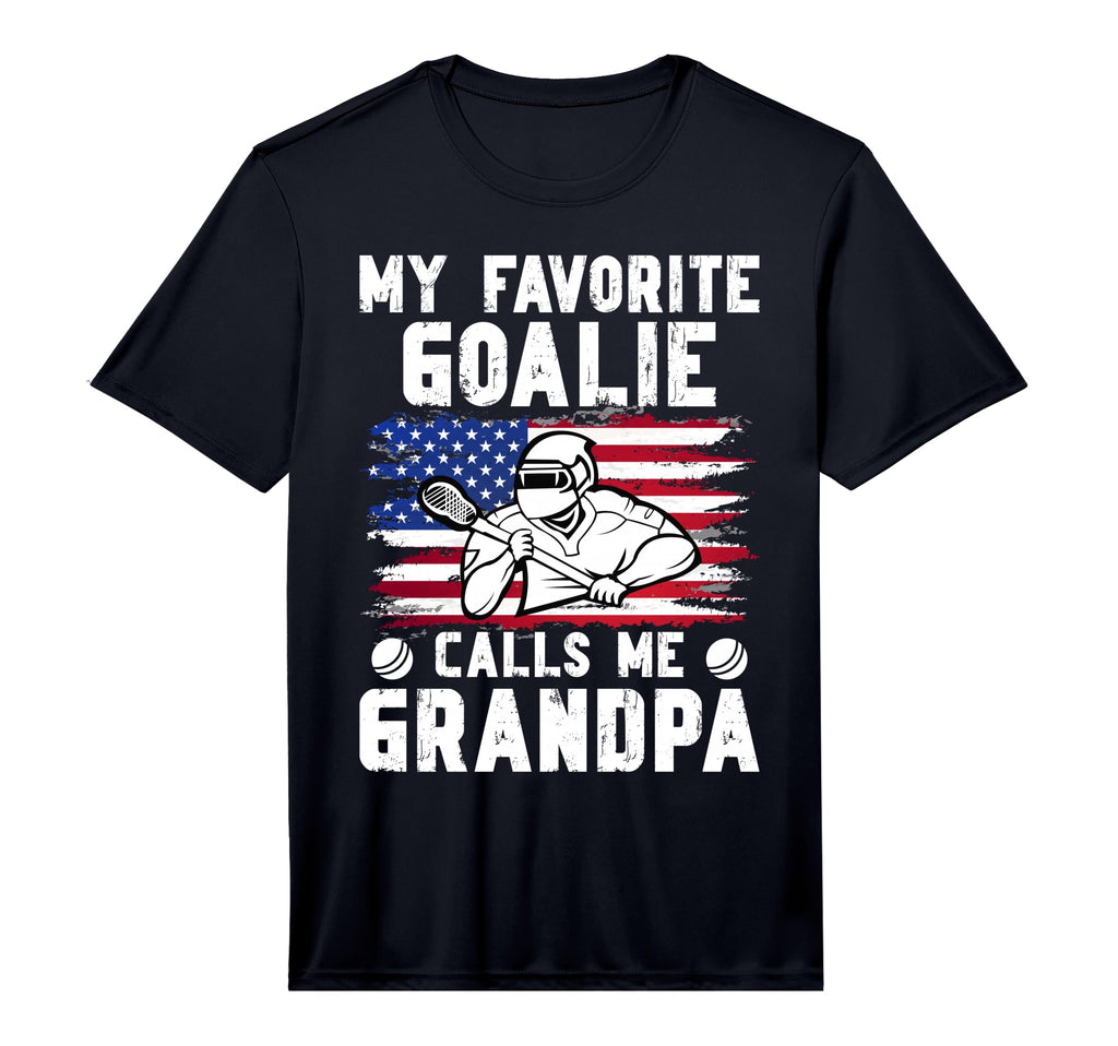 Mens Favorite Lacrosse Goalie T-Shirt - Streetwear Style for Adults