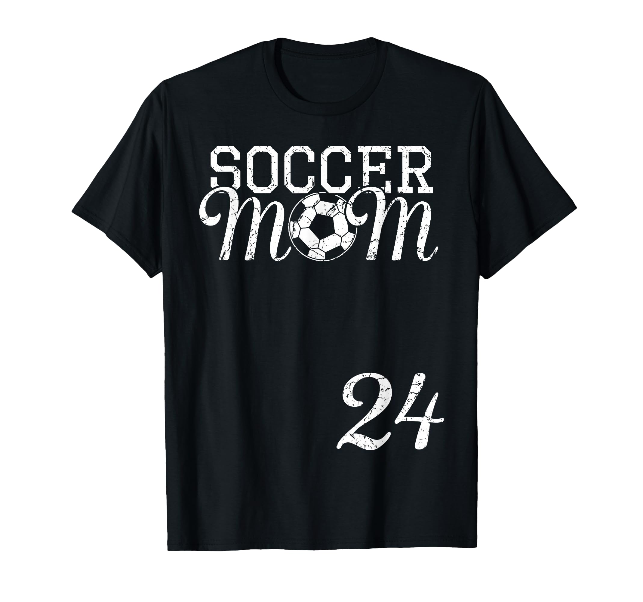 Soccer Mom Jersey Number 24 Favorite T-Shirt - Streetwear Style Men Women