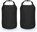 Desoto Waterproof Dry Bag 2 packs, 2L/5L/10L/20L/40L/70L Dry Sack Lightweight Portable, Dry Storage Bag to Keep Gear Dry Clean for Kayaking, Gym, Hiking, Swimming, Camping