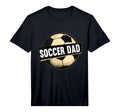 Mens Football Soccer Dad Goalie T-Shirt - Minimalist Print for Adults