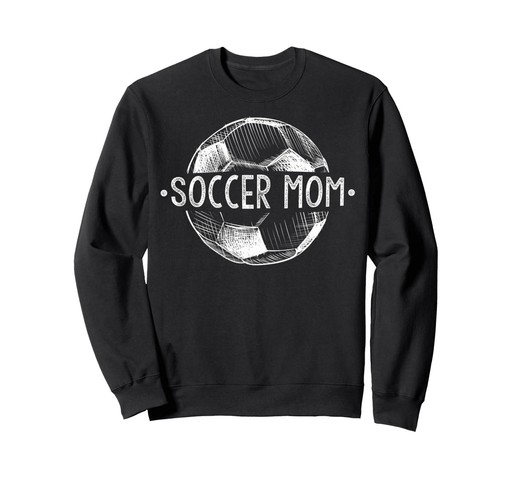 Soccer Mom Family Matching Team Sweatshirt - Minimalist Print Unisex