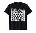 Soccer Sister Coquette Little Sister T-Shirt - Custom Art Print for Adults