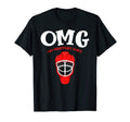 Omg One Magnificent Goalie Ice Hockey T-Shirt - Minimalist Print Unisex