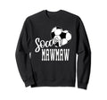 Soccer Ball Heart Soccer Mawmaw Sweatshirt - Streetwear Style for Adults