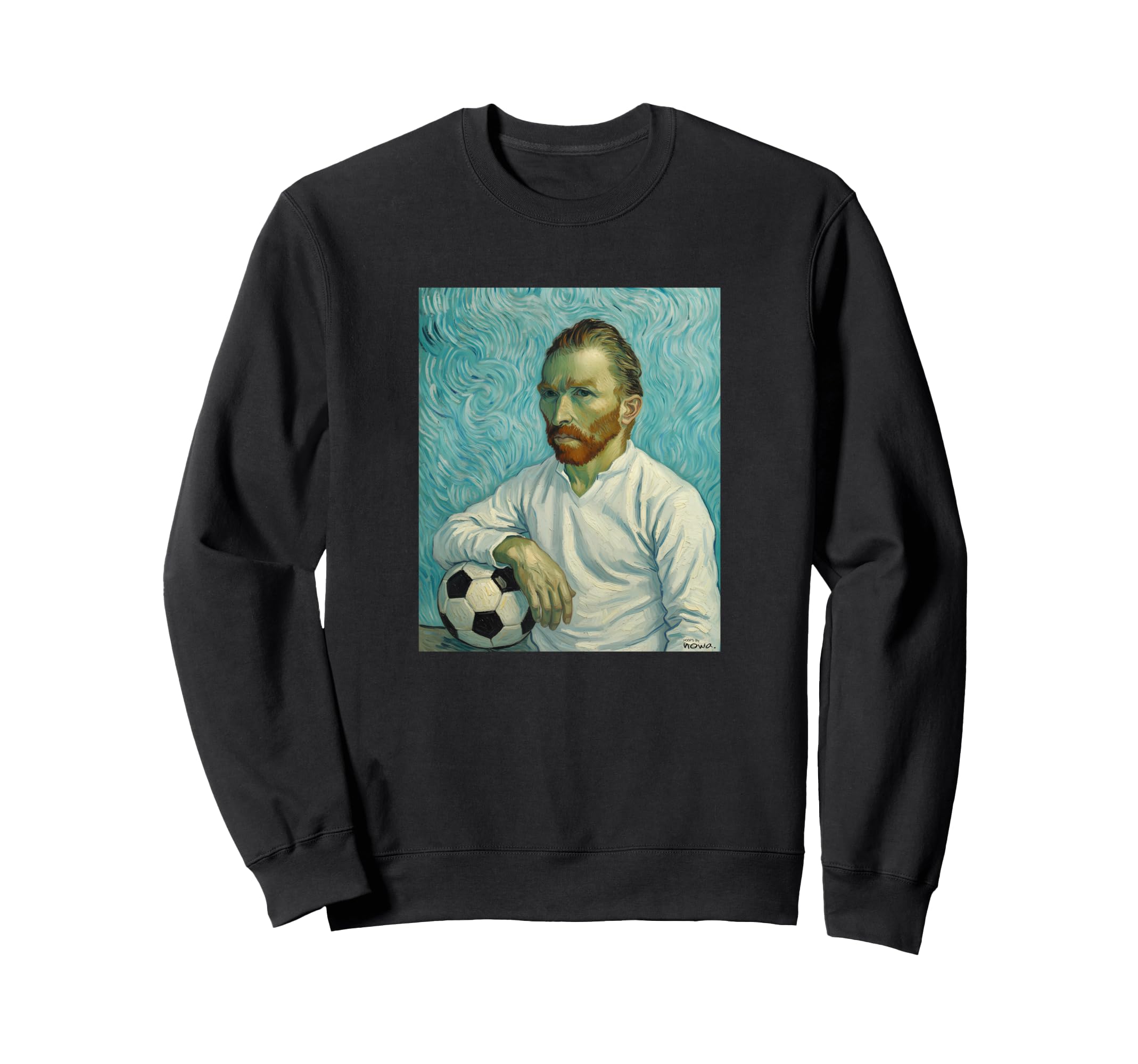 Vincent Shows Football And Soccer Sweatshirt - Custom Art Print Men Women