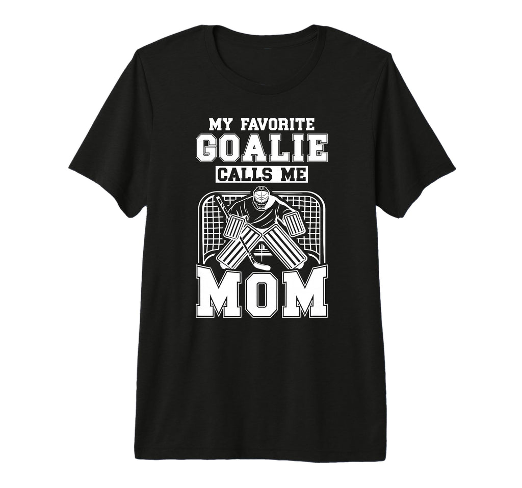 Proud Ice Hockey Keeper Mom Hockey T-Shirt - Novelty Apparel for Adults