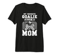 Proud Ice Hockey Keeper Mom Hockey T-Shirt - Novelty Apparel for Adults