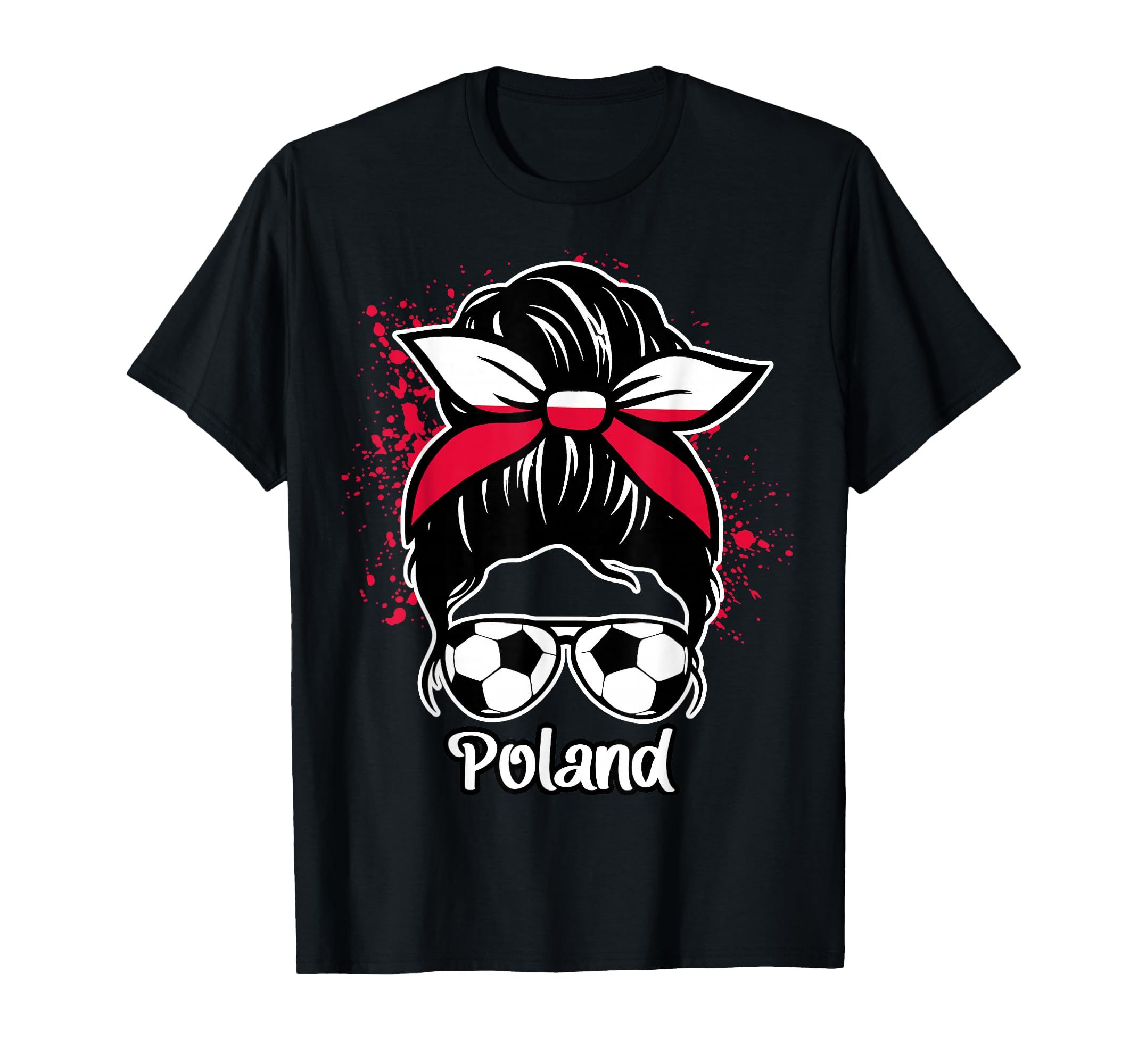 Poland Football Game Player Soccer T-Shirt - Aesthetic Graphic for Adults