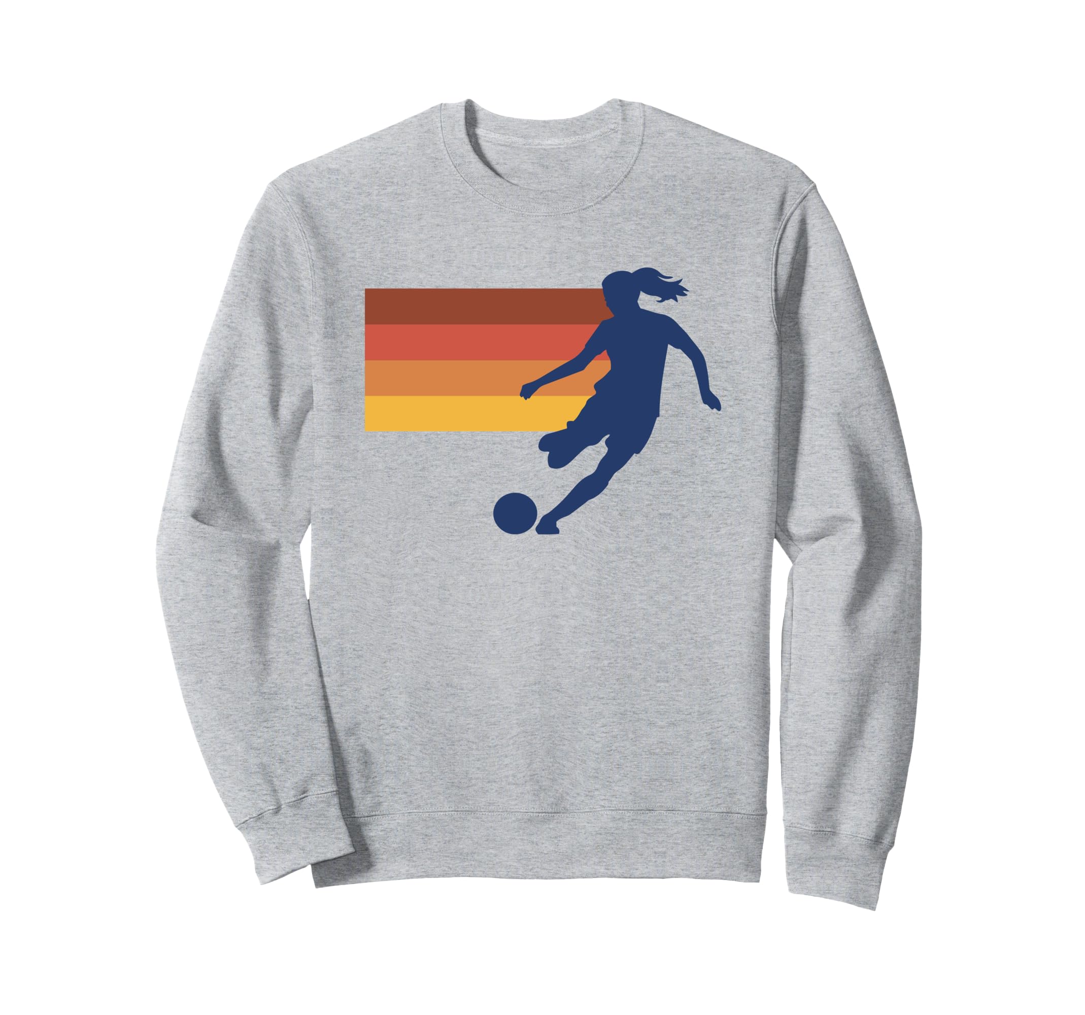 Soccer Player Vibes Sports Sweatshirt - Casual Everyday Wear Men Women