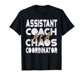 Assistant Coach K Chaos Coordinator T-Shirt - Unique Graphic for Adults