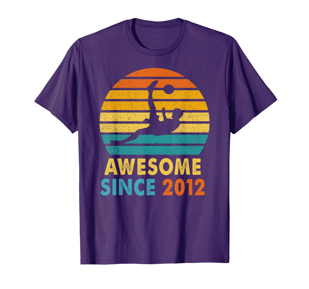 12Th Birthday Soccer Player 2012 Soccer T-Shirt - Custom Art Print Unisex