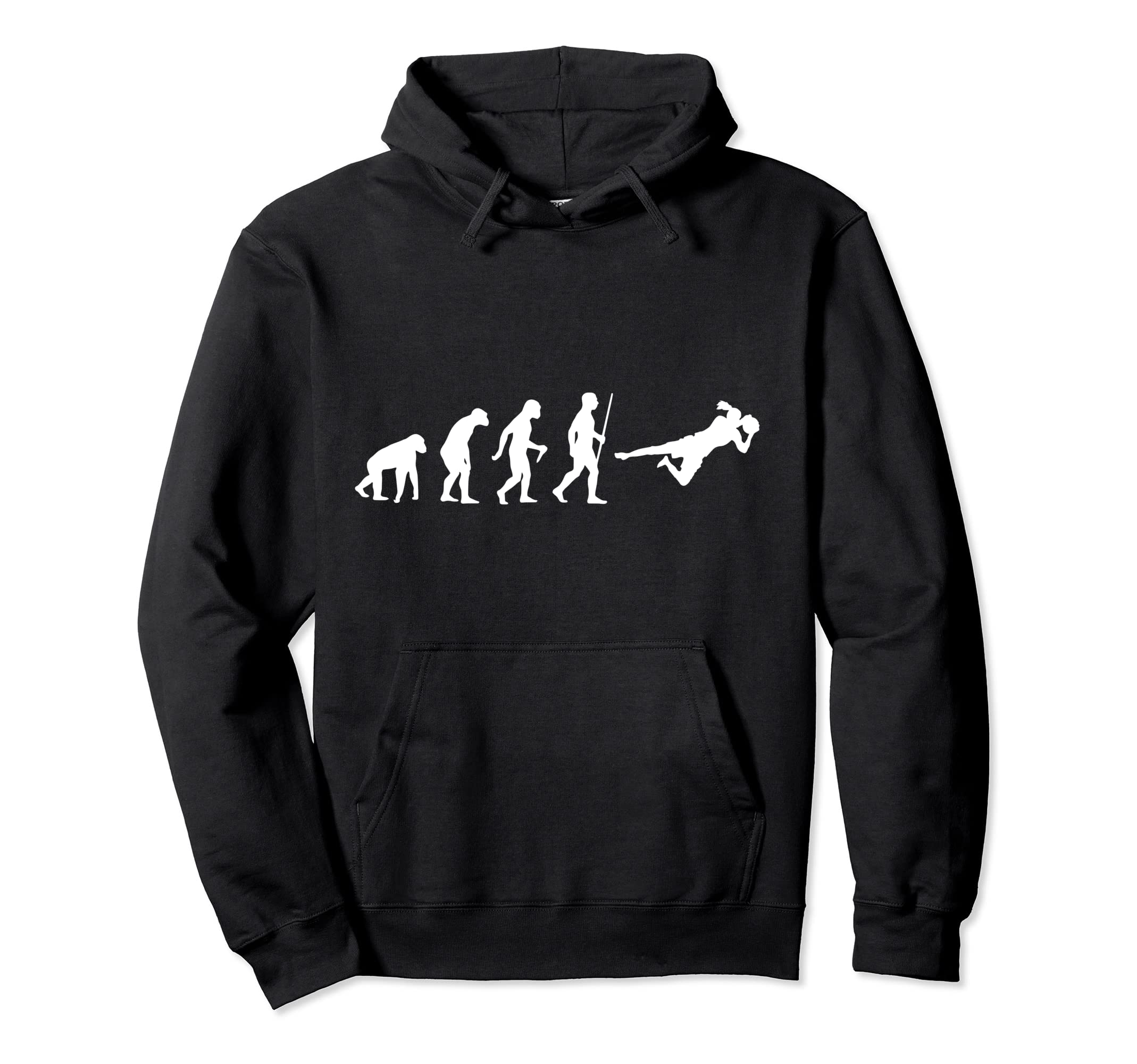 Soccer Goalie Saving Ball Hoodie - Fun Novelty Design Men Women