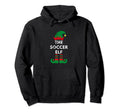 Soccer Elf Santa Party Matching Family Hoodie - Trendy Graphic for Adults