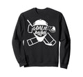 Ice Hockey Goalie Mimi Hockey Sweatshirt - Minimalist Print Men Women