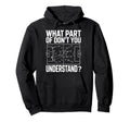 What Part Soccer Football Dont You Understand Hoodie - Graphic Print Unisex