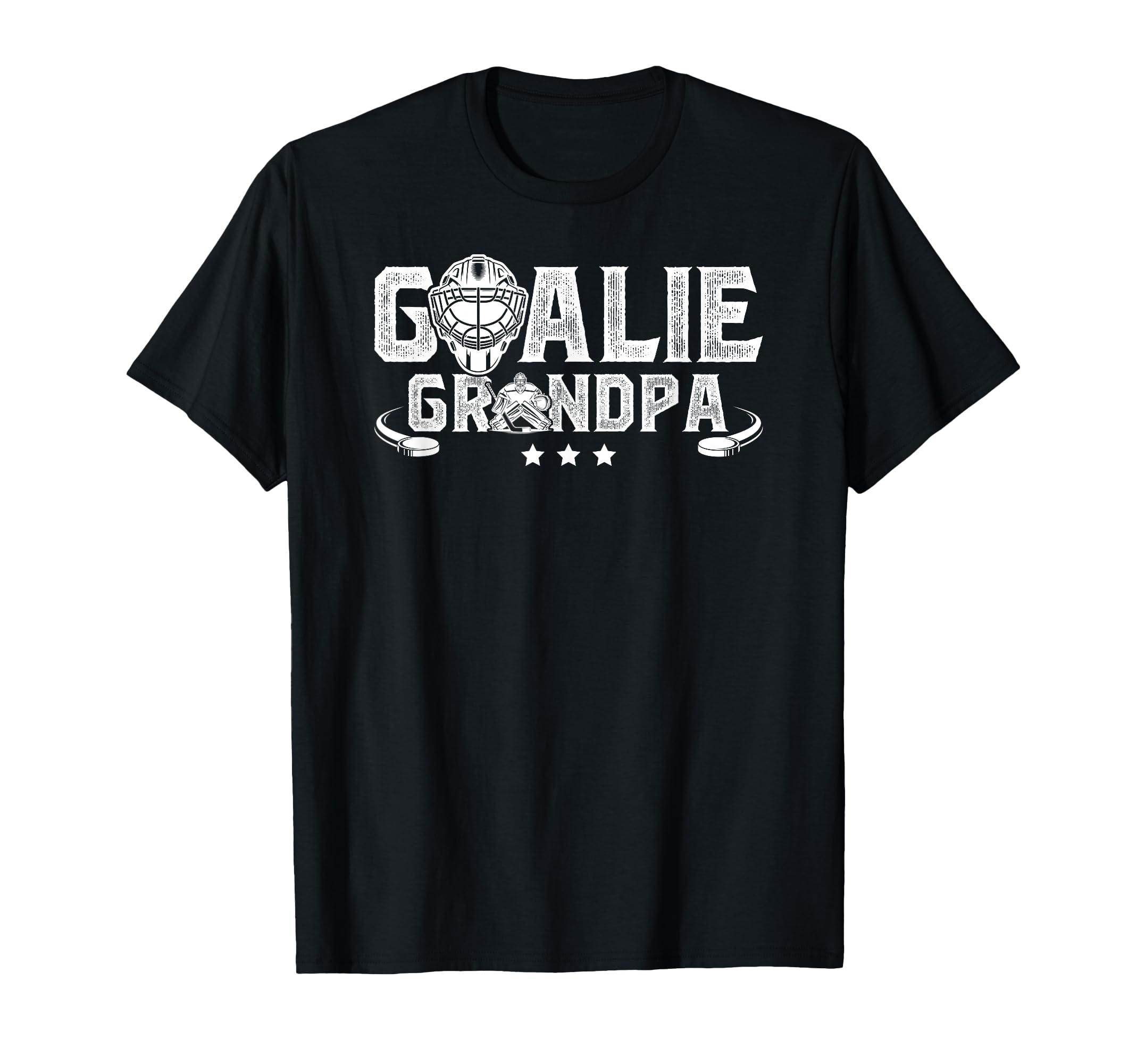 Ice Hockey Goalie Grandpa Hockey Keeper T-Shirt - Trendy Graphic Men Women
