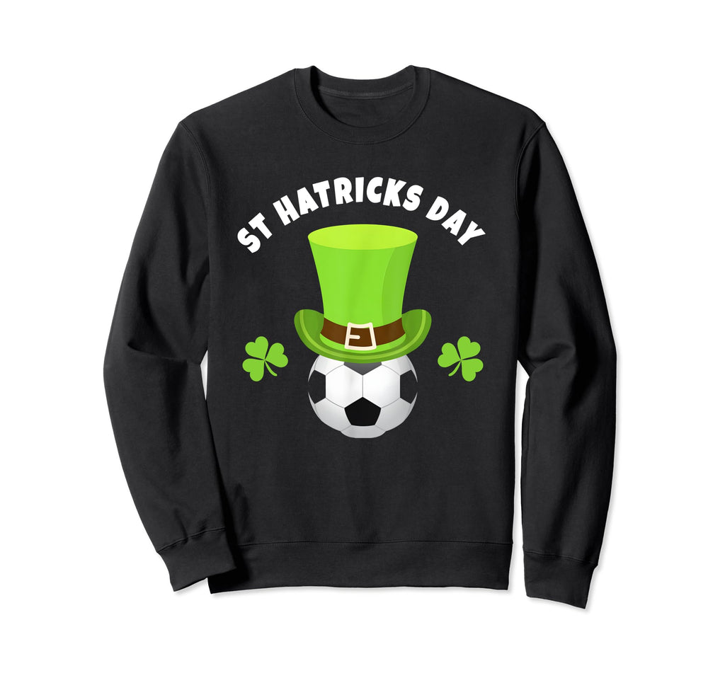 Soccer Goal Keepers St Hatricks Day Sweatshirt - Unique Graphic for Adults