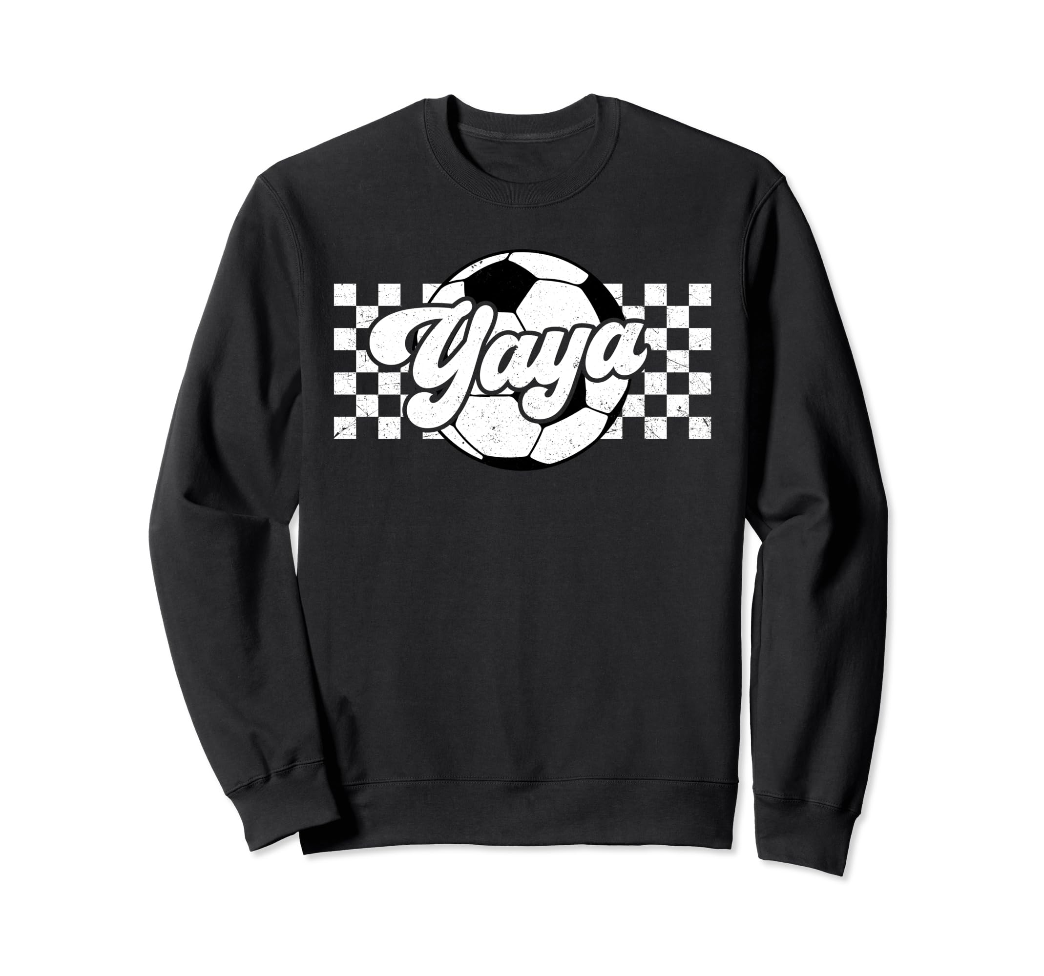 Soccer Yaya Sport Lover Family Sweatshirt - Fun Novelty Design for Adults