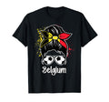 Belgium Football Game Player Soccer T-Shirt - Minimalist Print for Adults