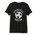 Spring Hill Soccer Distressed 90S Tri T-Shirt - Minimalist Print Unisex