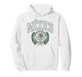 Mexico Flag Mexican Hispanic Pride Hoodie - Minimalist Print Men Women