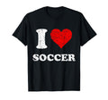 Distressed Grunge Worn Out I Love T-Shirt - Aesthetic Graphic for Adults