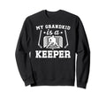 Proud Hockey Goalkeeper Grandpa Sweatshirt - Aesthetic Graphic Unisex