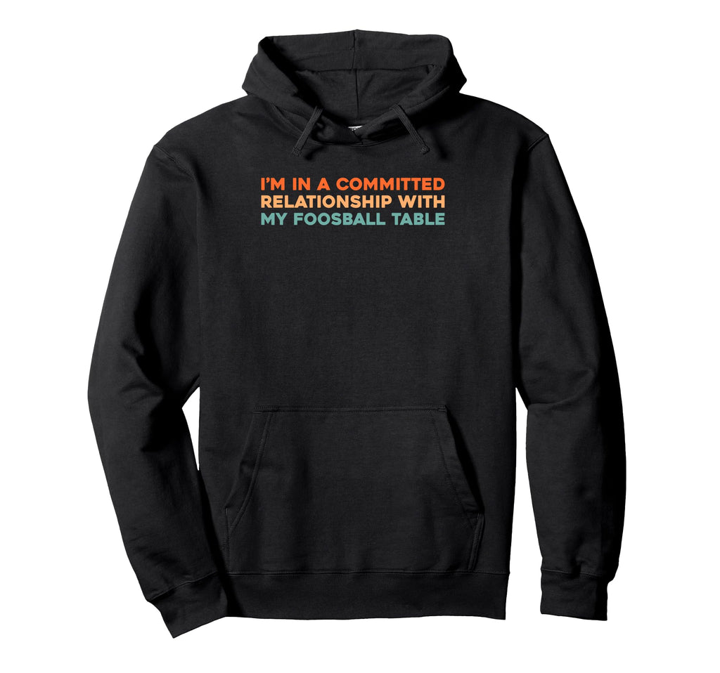 Foosball Kicker Table Soccer Hoodie - Fun Novelty Design Unisex