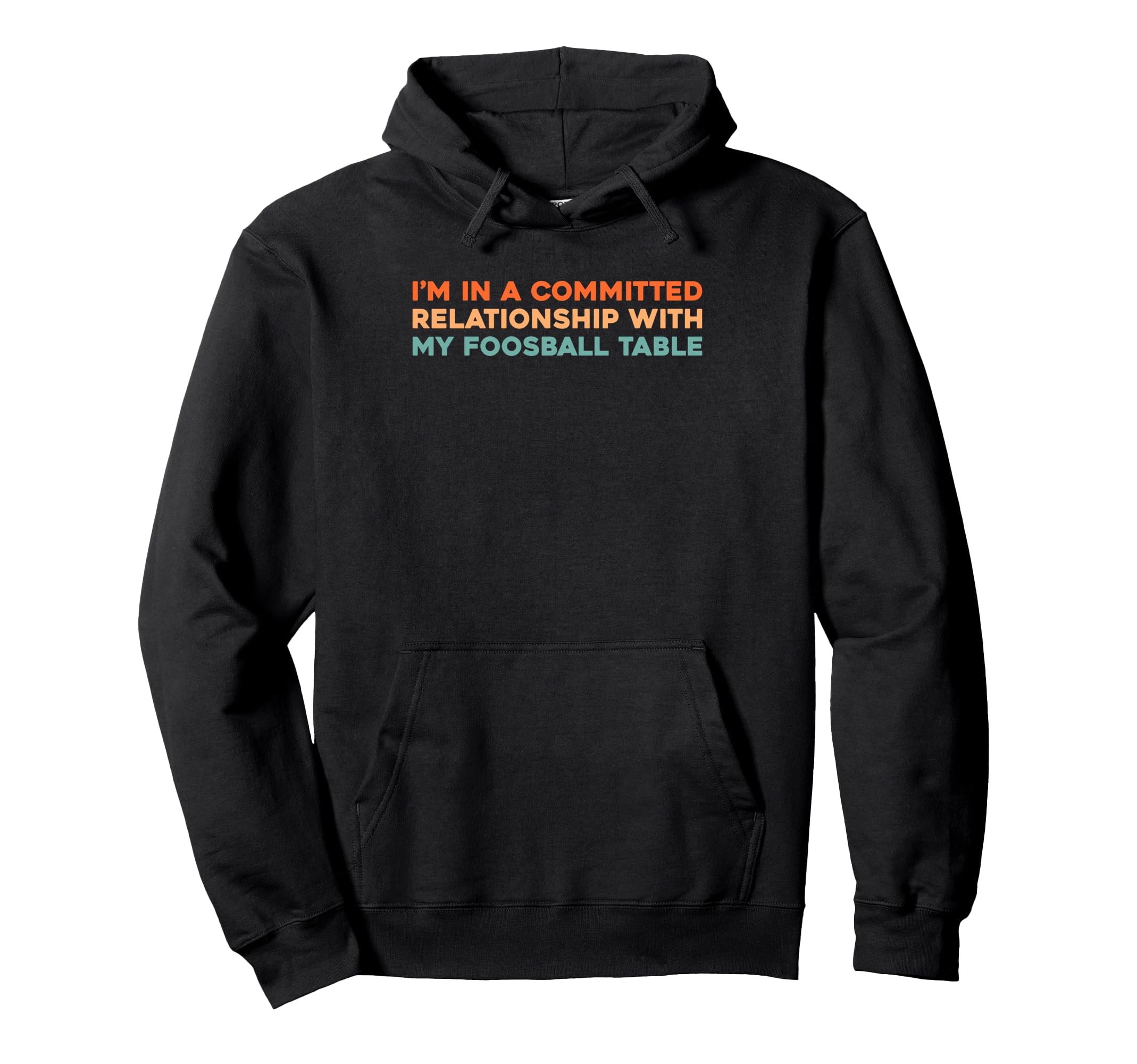 Foosball Kicker Table Soccer Hoodie - Fun Novelty Design Unisex
