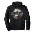 Pirates Soccer Mom Leopard Mascot Hoodie - Novelty Apparel for Adults