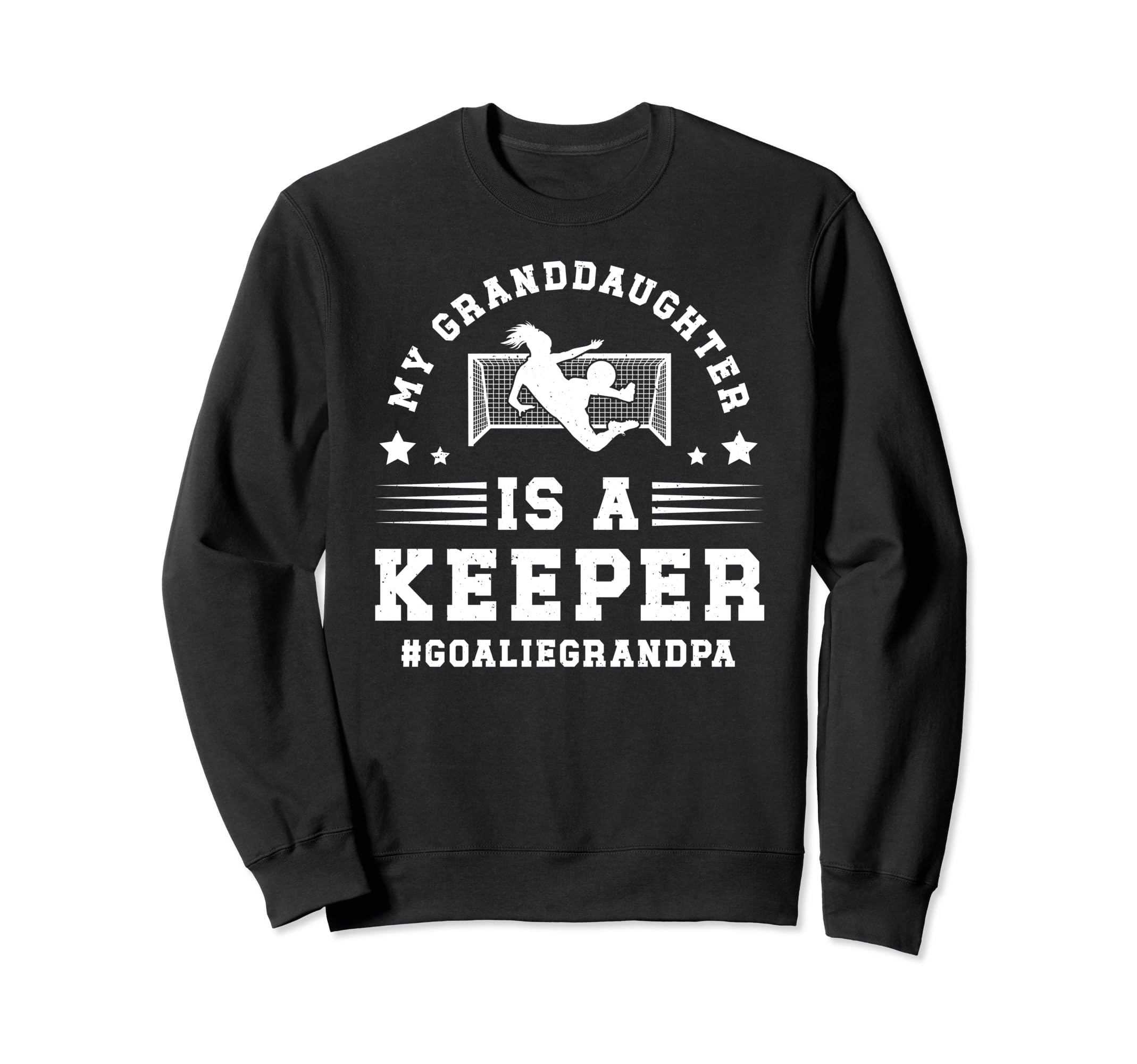 Soccer Goalie Grandpa Proud Soccer Sweatshirt - Trendy Graphic Unisex