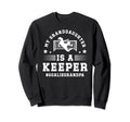 Soccer Goalie Grandpa Proud Soccer Sweatshirt - Graphic Print for Adults