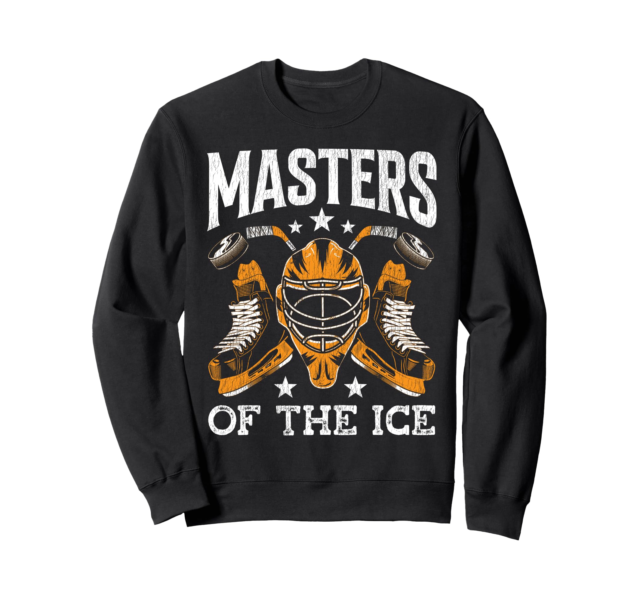 Ice Hockey Goalie Goalkeeper Masters Sweatshirt - Unique Graphic Men Women