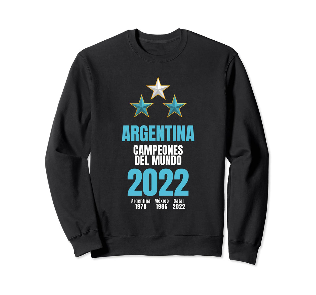Argentina World Champion 2022 Soccer Sweatshirt - Minimalist Print Unisex