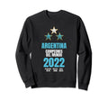 Argentina World Champion 2022 Soccer Sweatshirt - Minimalist Print Unisex