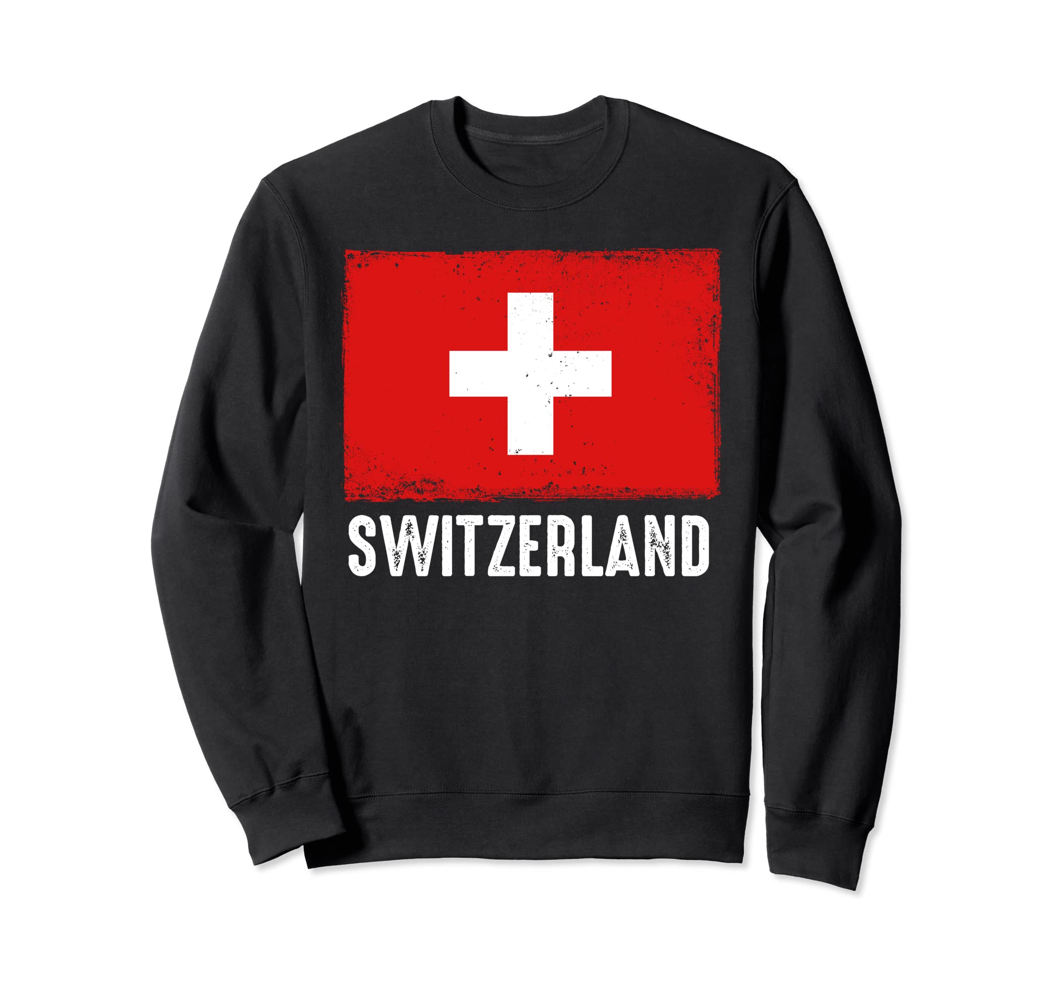 Switzerland Football Soccer Team Sweatshirt - Custom Art Print for Adults