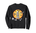 Soccer Skeleton Halloween Soccer Sweatshirt - Trendy Graphic Men Women