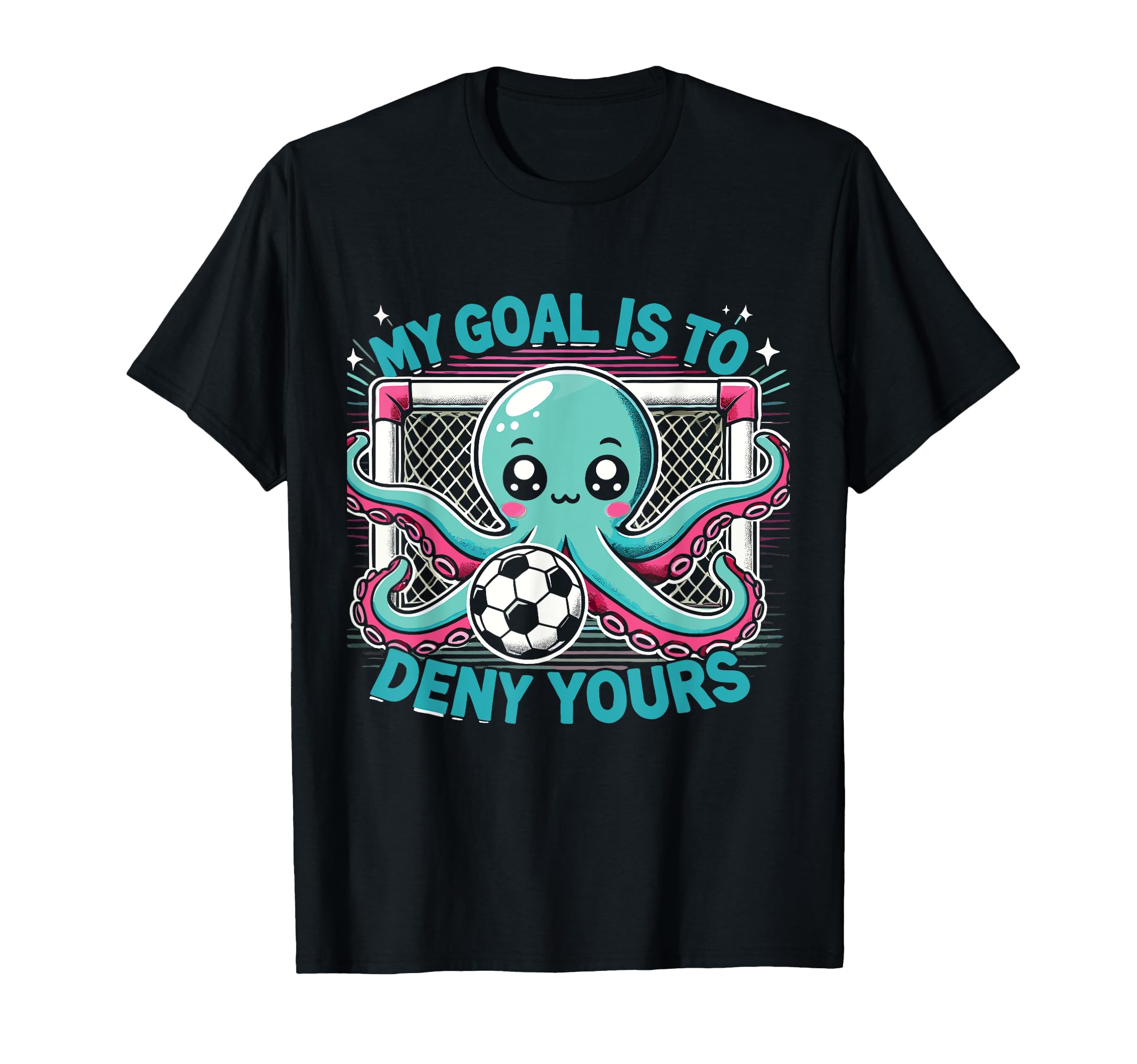 Soccer Player Octopus Soccer Goalie My T-Shirt - Trendy Graphic for Adults