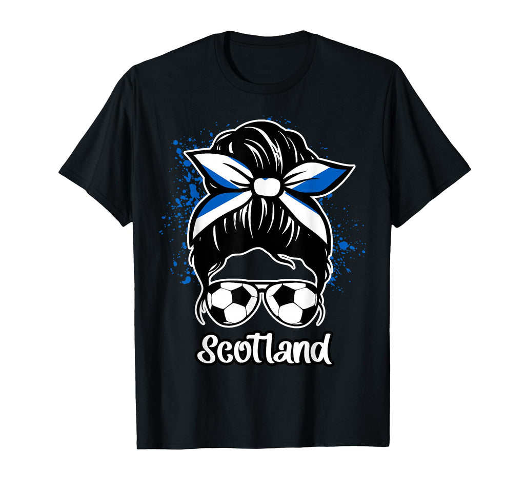 Scotland Football Game Player Soccer T-Shirt - Custom Art Print for Adults