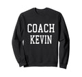 Coach Kevin Custom Football Soccer Sweatshirt - Trendy Graphic for Adults