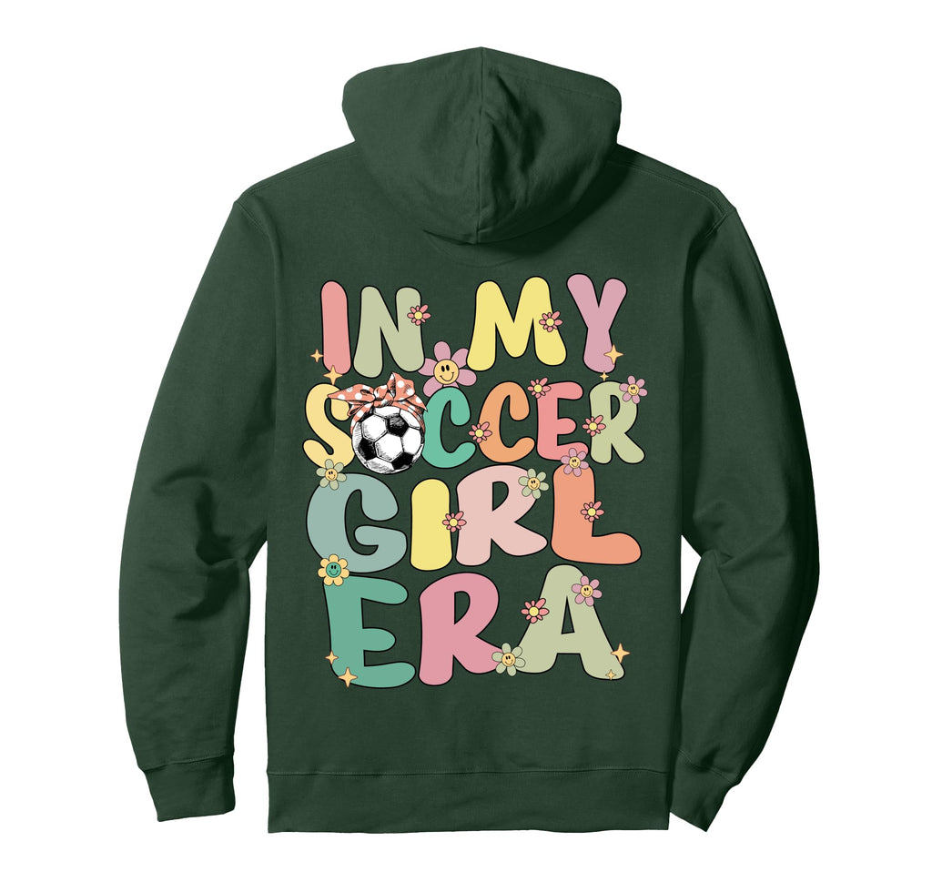 My Soccer Era Groovy Soccer Soccer Hoodie - Novelty Apparel Men Women
