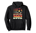 Awesome Since 2002 Soccer 24Th Birthday Hoodie - Graphic Print Men Women