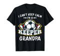 I Cant Keep Calm Im Keeper Grandpa T-Shirt - Aesthetic Graphic for Adults